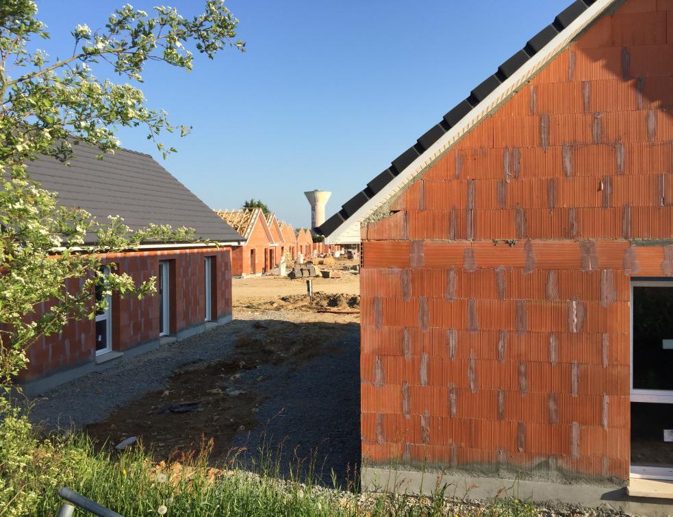 Recul des logements neufs construits de février à avril