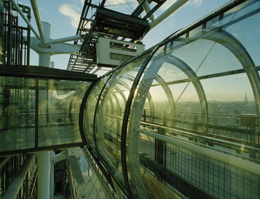 La chenille du Centre Pompidou va faire sa mue
