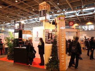 Léco-construction fait salon à Paris