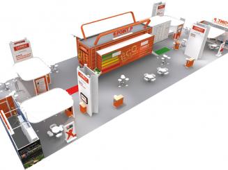 Novibat : le camion Eco-Réflexes fait salon