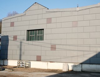 Habiller une façade en zinc