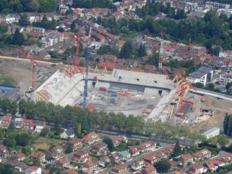 La justice ordonne le déblocage du chantier du grand stade de Lille