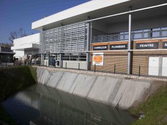 Plateforme du Bâtiment d'Aubervilliers: un chantier école !