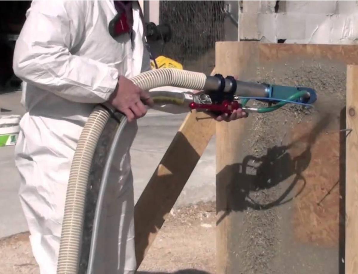 NF DTU 27.1 - Revêtements par projection pneumatique de fibres minérales de laitier avec liant