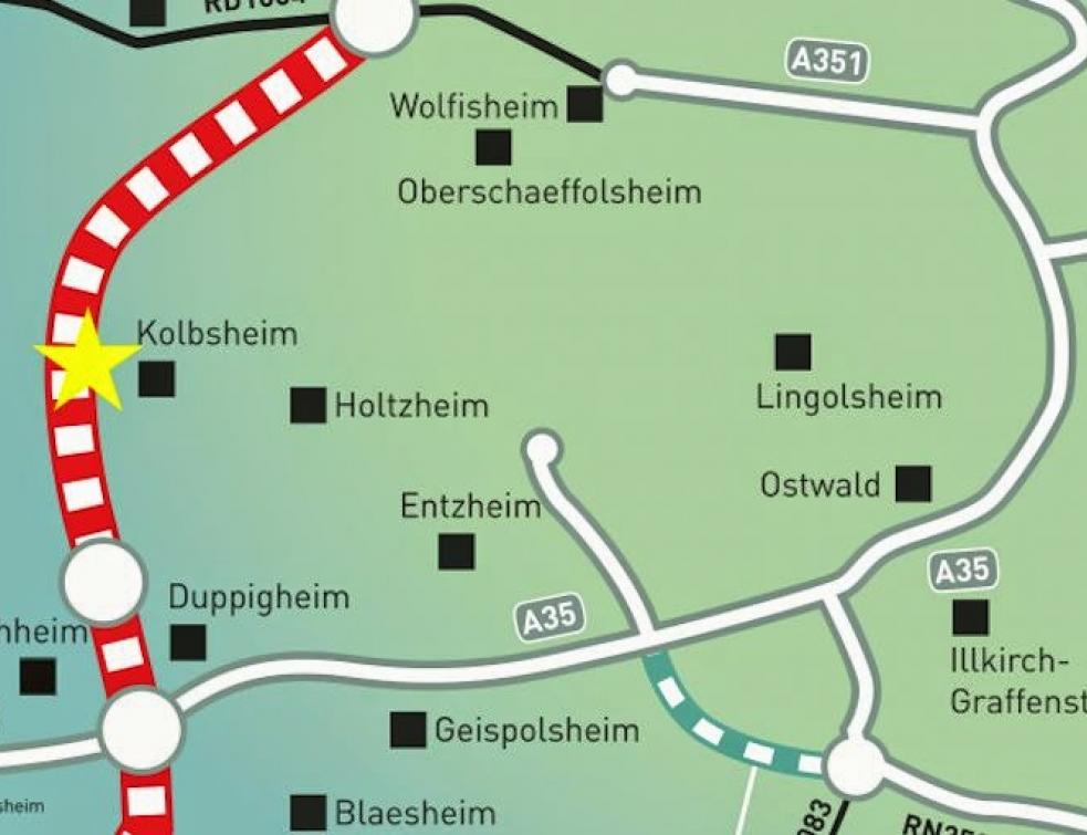 Un permis d'aménagement suspendu sur le tracé de la rocade à Strasbourg