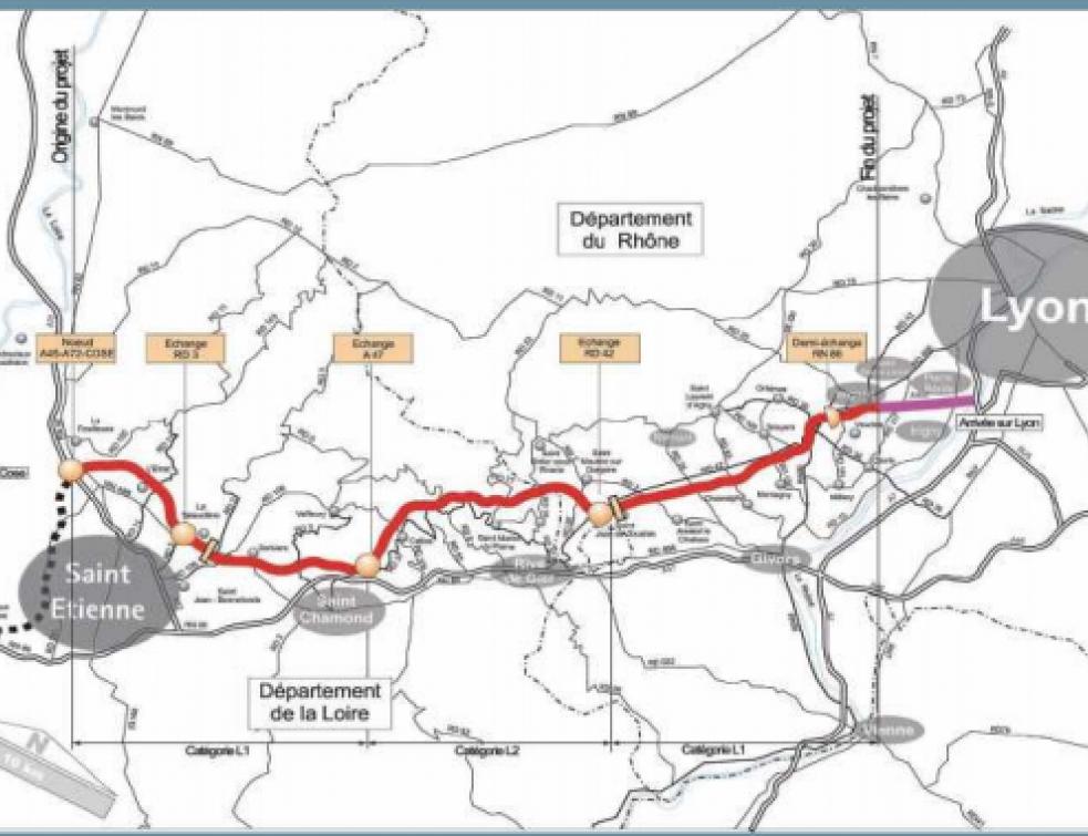 Elisabeth Borne confirme l'abandon du projet d'A45 entre Lyon et Saint-Étienne