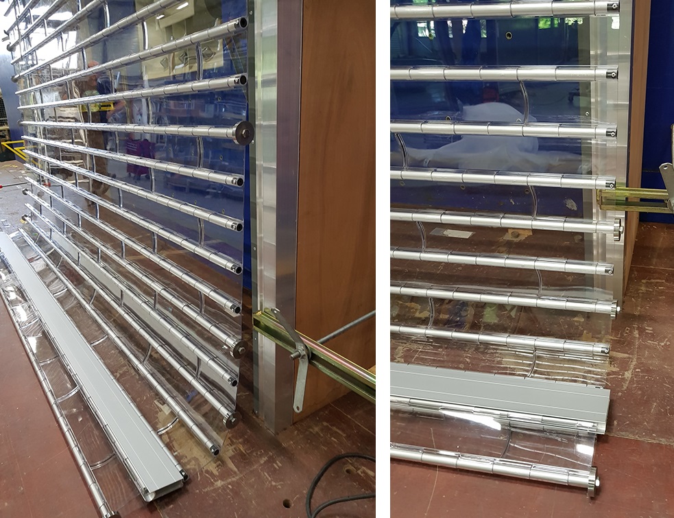 Rideau de sécurité Maxivision Force Plus pour une protection renforcée