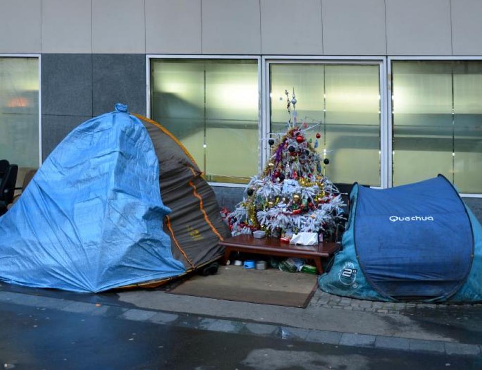 Près de 200 personnes rassemblées à Paris pour défendre les sans-abris