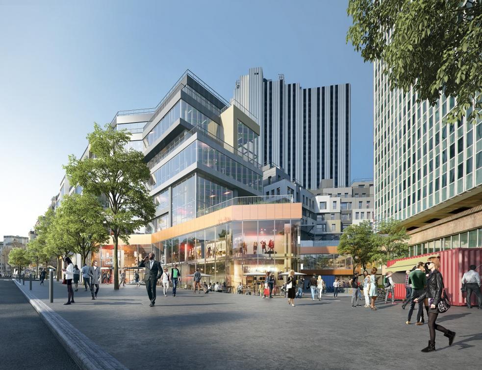 Un béton très bas carbone sur les chantiers des Ateliers Gaité à Montparnasse