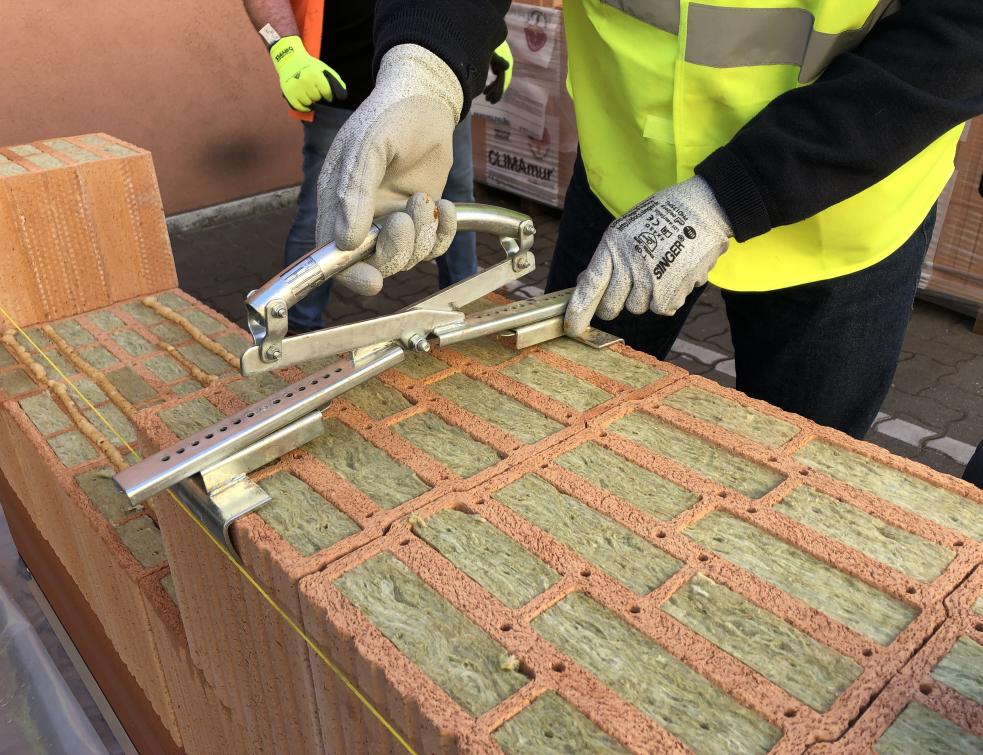 Wienerberger vise un marché premium avec sa nouvelle brique monomur