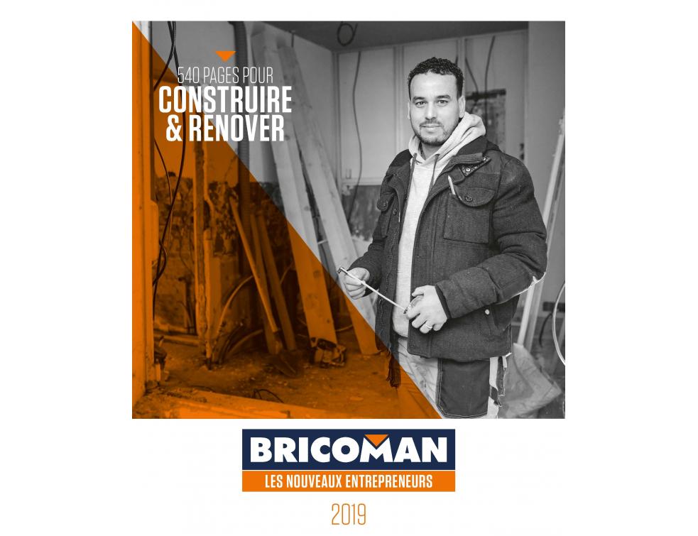 BRICOMAN édite son catalogue 2019 "Construire et rénover"