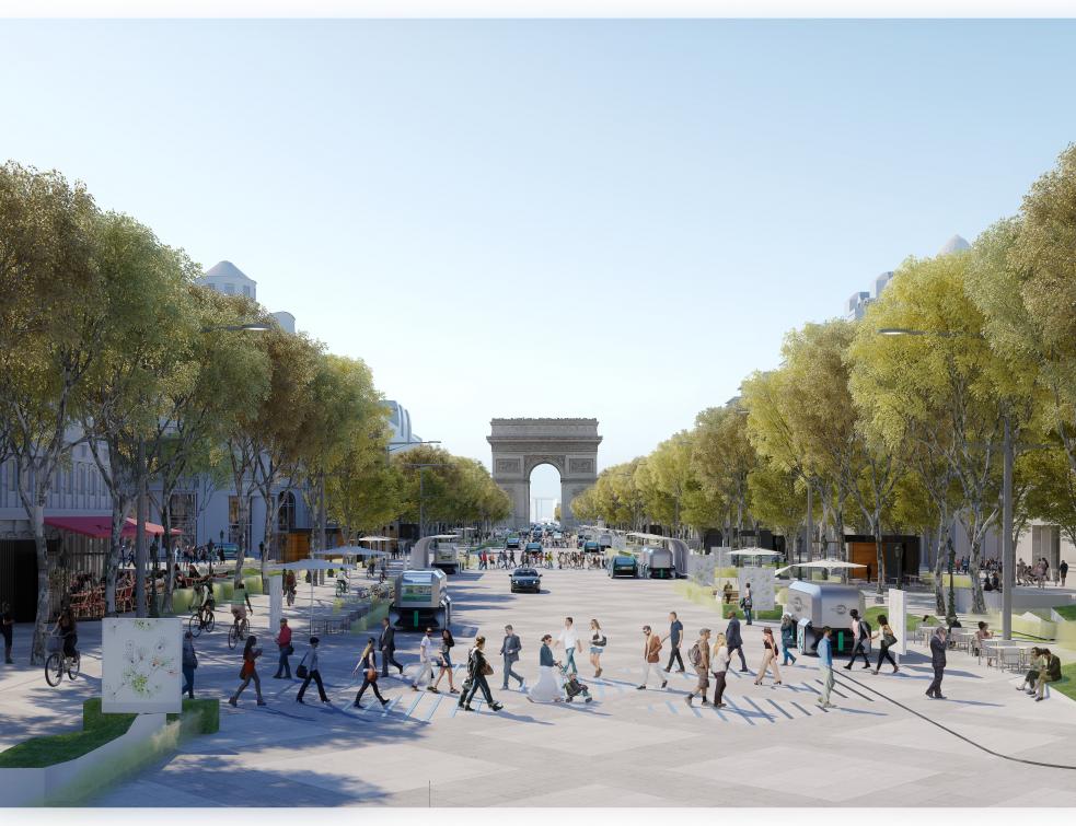 Bientôt un nouveau visage pour l'avenue des Champs-Elysées ?
