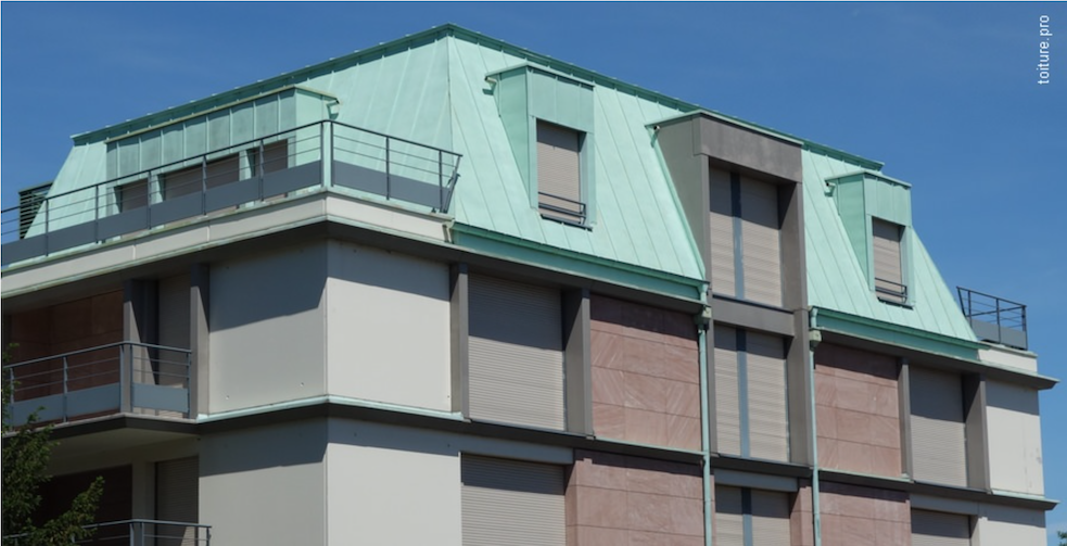 DTU 40.45  Couvertures par éléments métalliques en cuivre