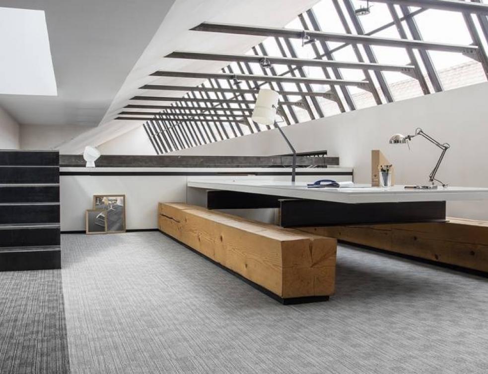 Trust, une dalle design et graphique signée Balsan