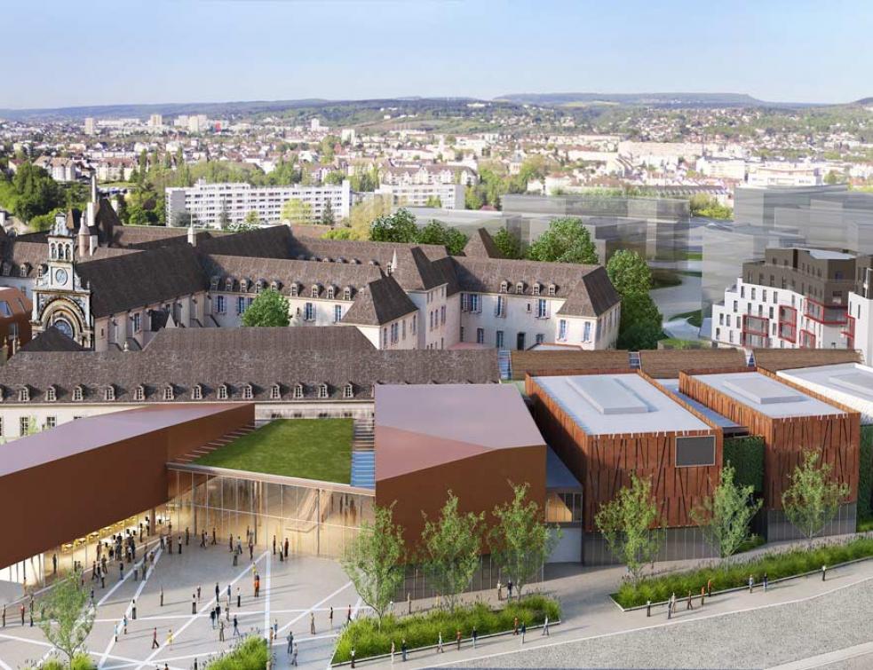 Dijon pose la première pierre de sa Cité de la gastronomie et du vin