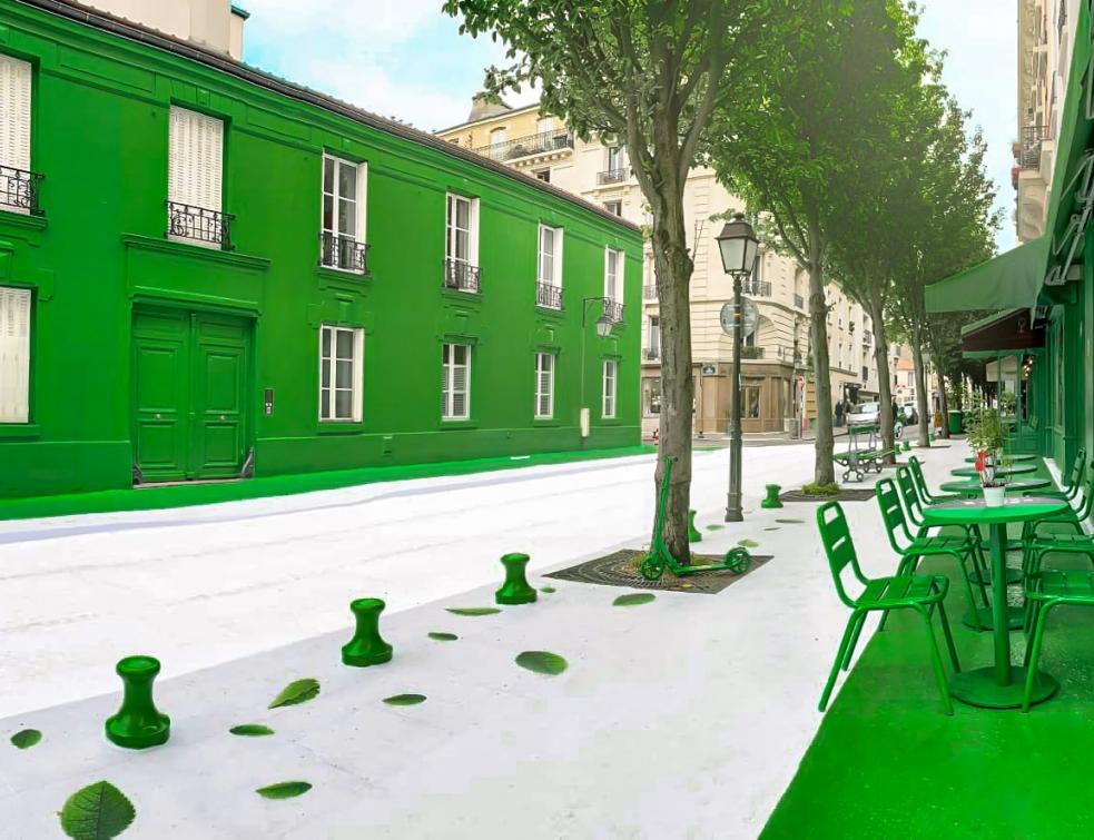 Thermacote et  Durieu ont participé à lopération « Rafraîchir la ville »