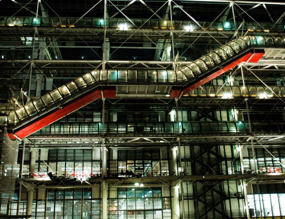 Beaubourg: l'emblématique "chenille" va être rénovée