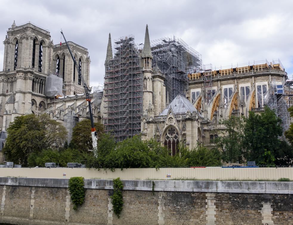 Notre-Dame: l'échafaudage peut encore s'écrouler