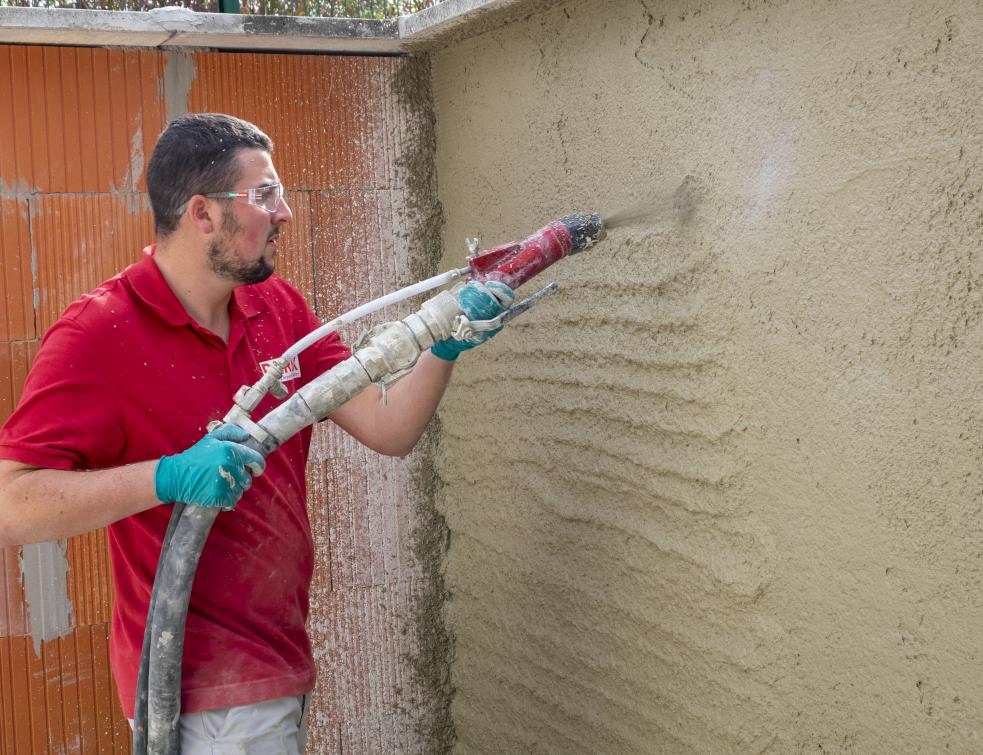 Parex Lanko se met au vert avec son enduit à base de chaux et chanvre