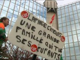 Lafarge: grève de la faim contre un projet de fermeture