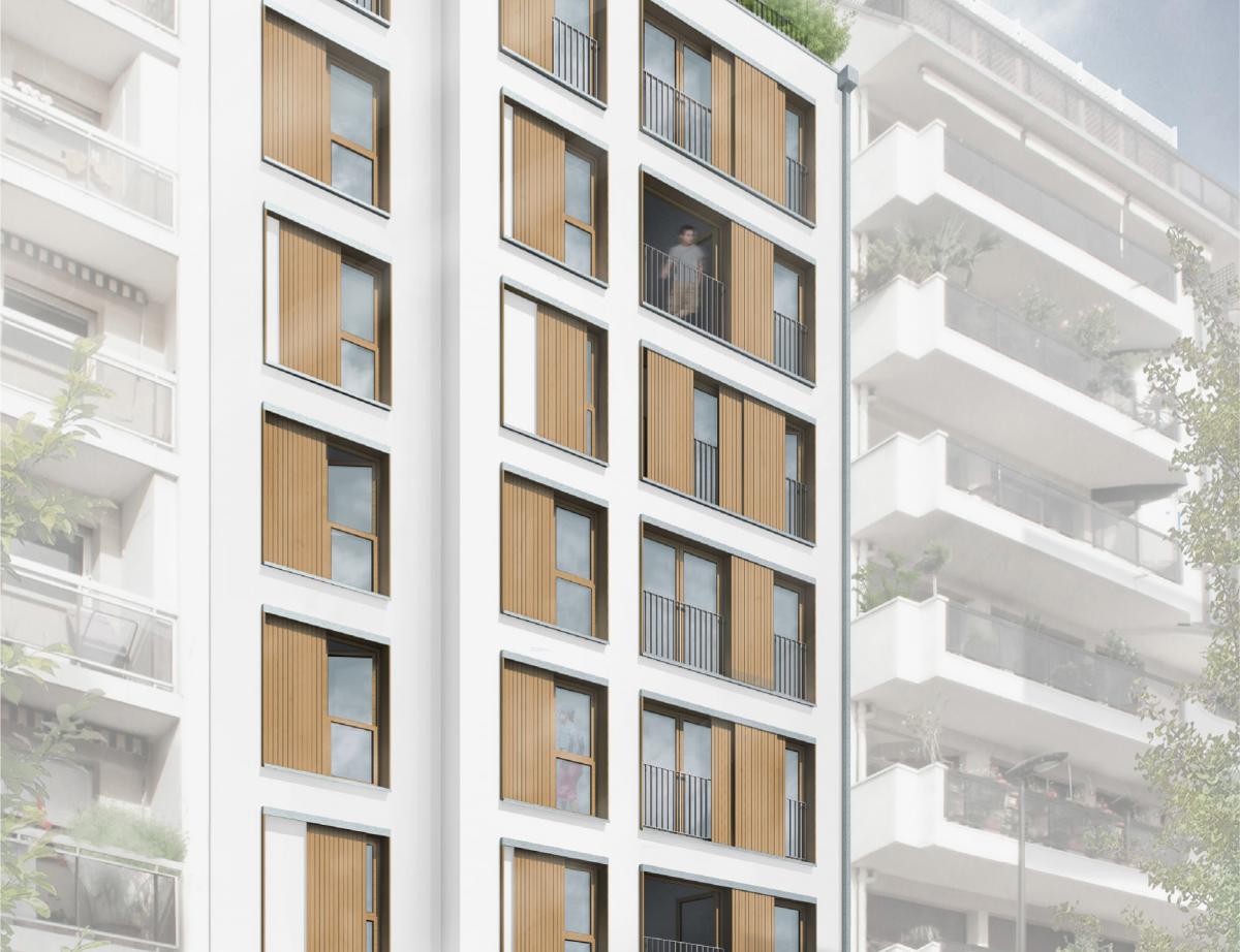 Du béton de chanvre sur 8 étages à Boulogne-Billancourt