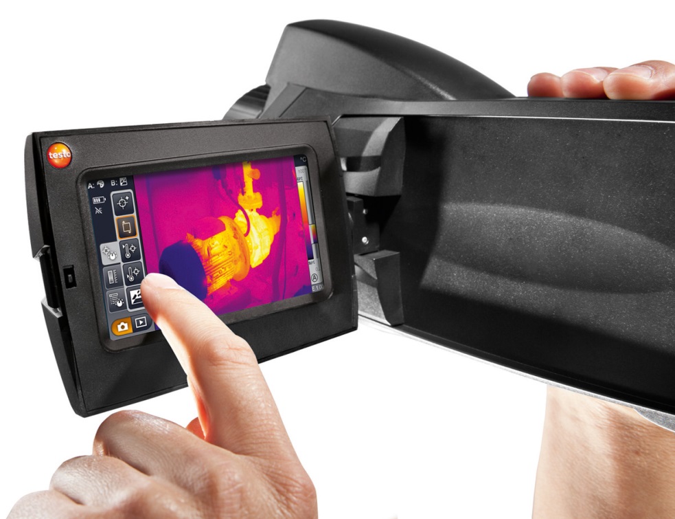 TESTO 890 nouvelle caméra thermique dexpertise avec détecteur de 640x480 pixels