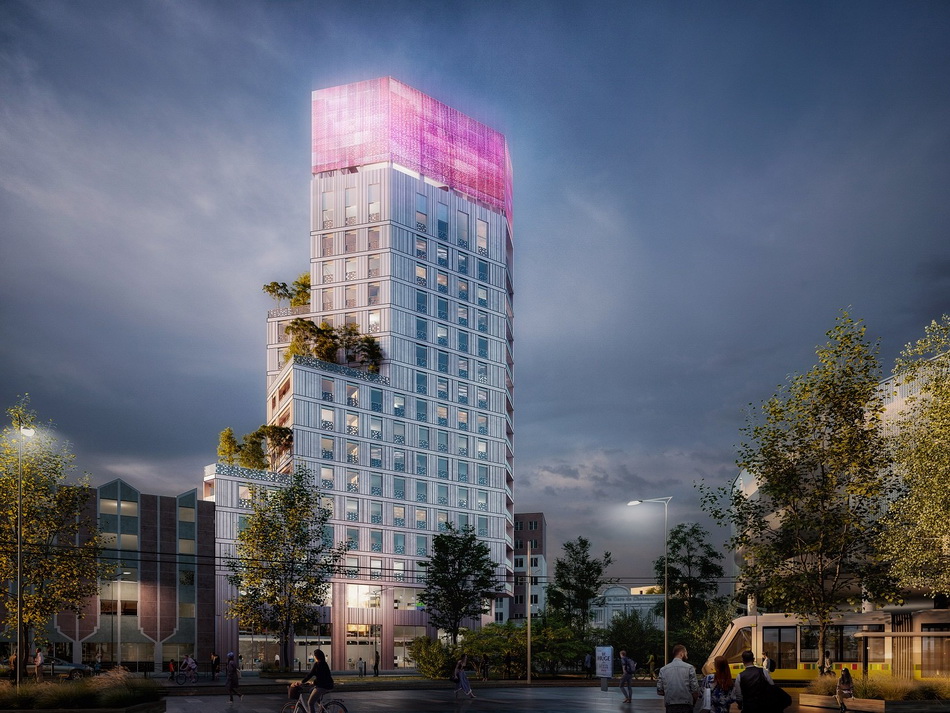 Permis de construire accordés pour deux tours de logements à énergie positive