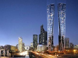 La Défense : le projet des tours Hermitage Plaza suspendu