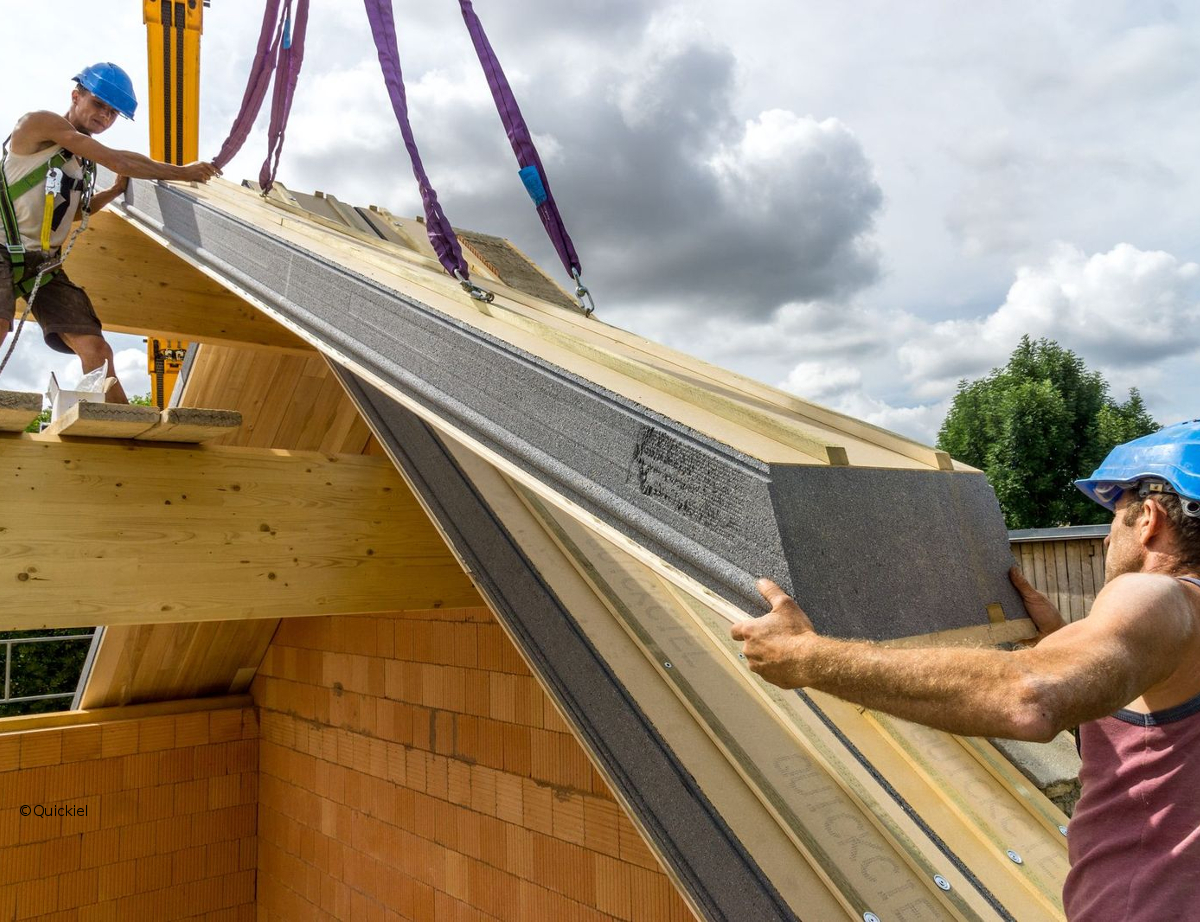 Isolation thermique par lextérieur en toiture : légère ou lourde ?