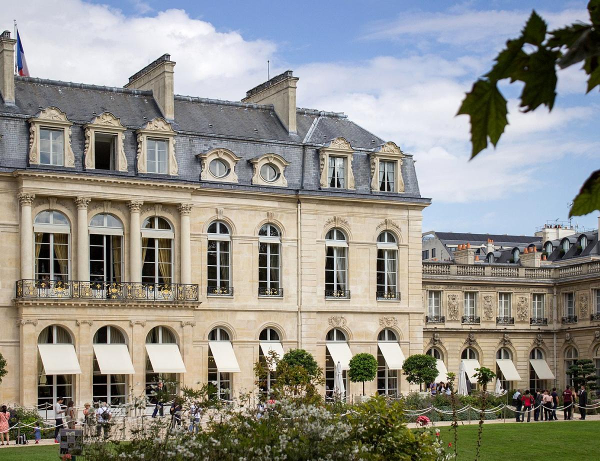 Public réduit à l'Elysée pour les Journées du patrimoine ce week-end