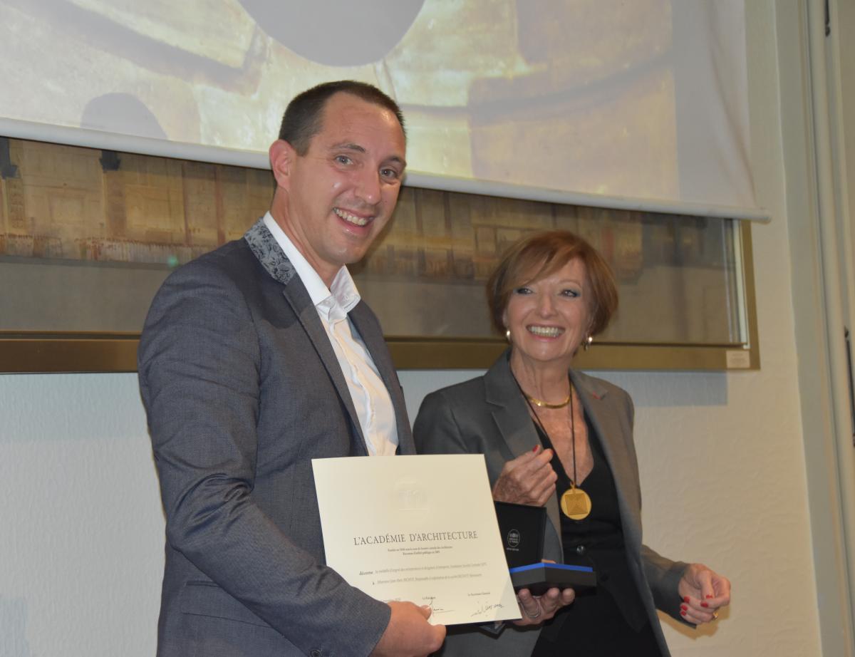 Jean-Marc Bichot, un menuisier distingué par lAcadémie dArchitecture