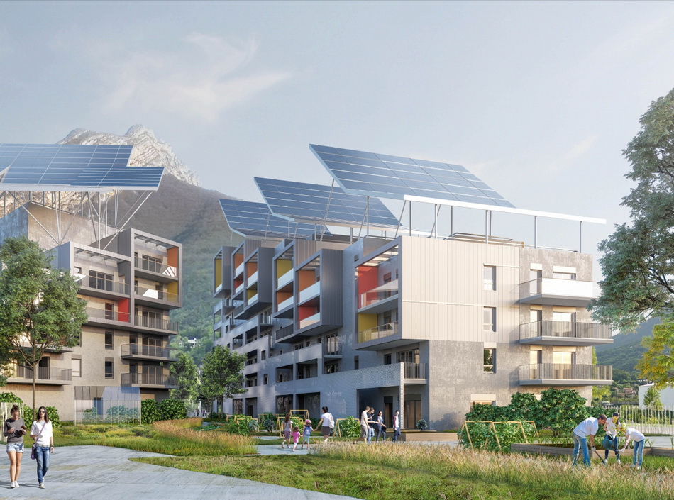 Bâtiment collectif autonome : premier démonstrateur à Grenoble