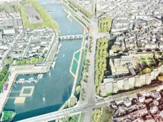 Angers: 3 projets en lice pour les berges de la Maine