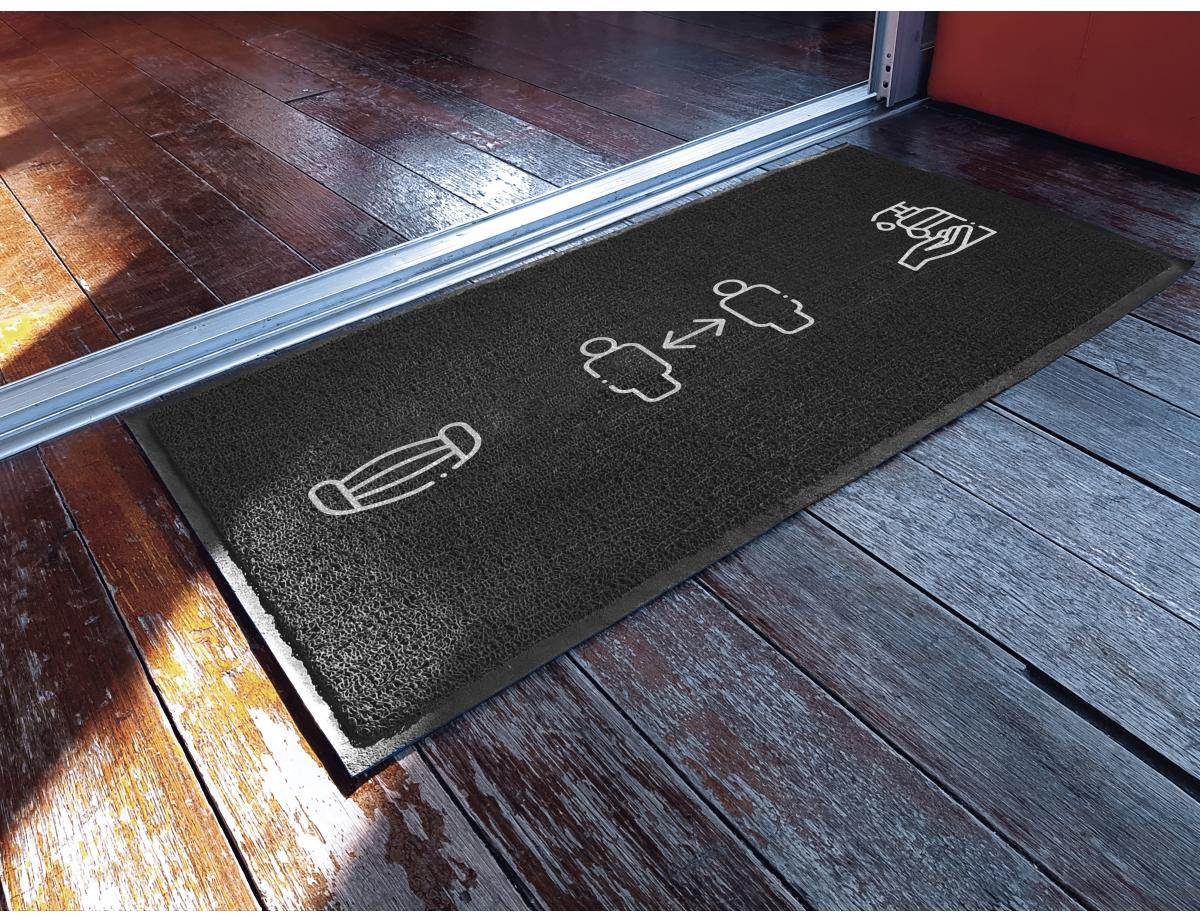 Les tapis de sol MEWA rappellent les règles dhygiène