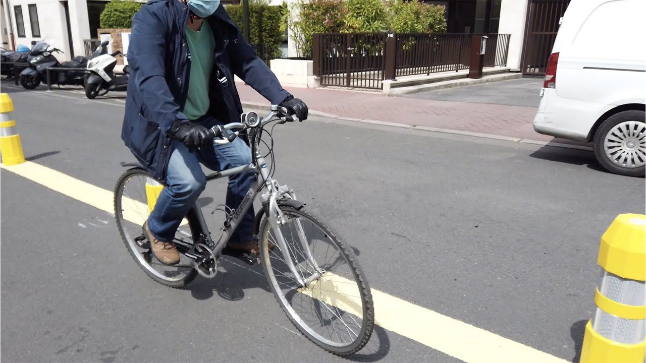 Des pistes cyclables à Levallois-Perret, "point de rupture" avec l'ère Balkany