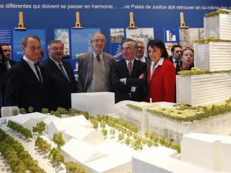 Le futur palais de justice de Paris se dévoile