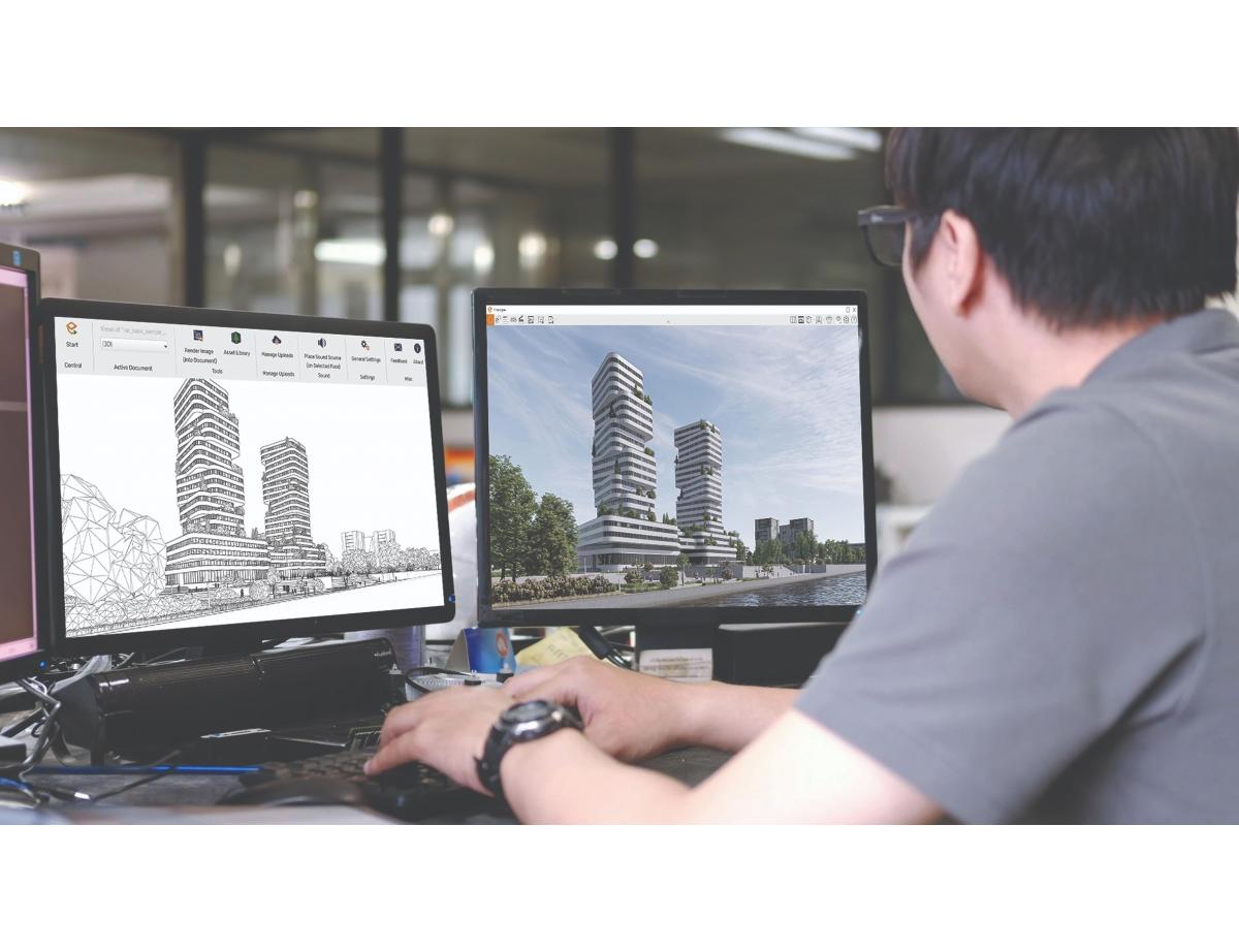 Enscape enrichit sa solution de rendu en temps réel pour les architectes