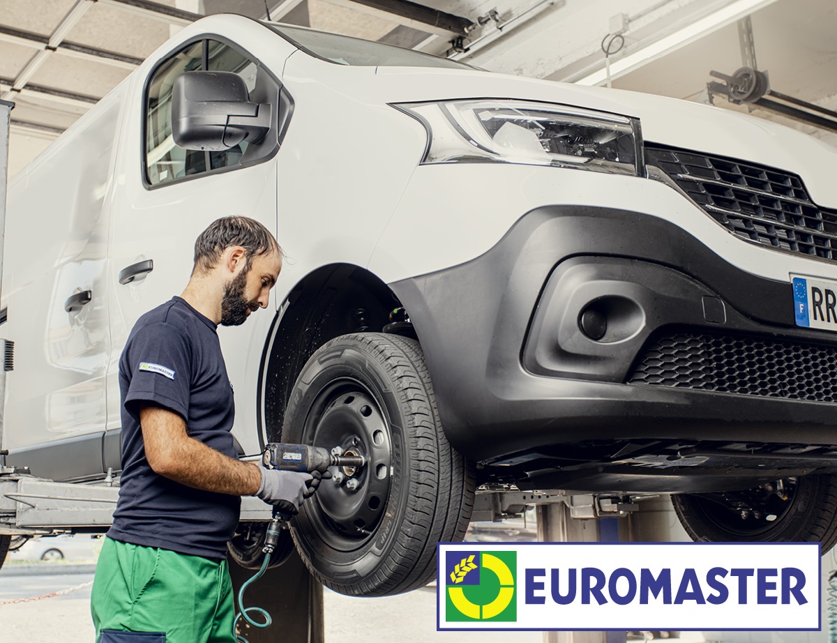 EUROMASTER : Toujours là pour entretenir les véhicules des pros