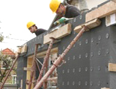 Un Prémur polystyrène pour bâtiment passif