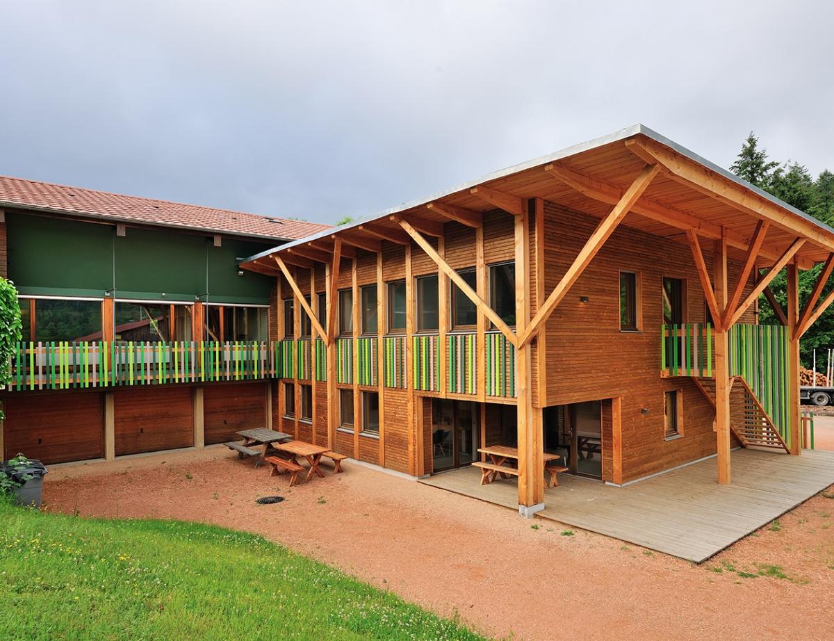 Une extension bois exemplaire pour la coopérative Coforet