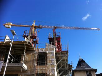 Construction : la production sera ralentie en 2012