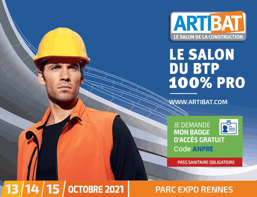La filière BTP se donne rendez-vous sur ARTIBAT en octobre à Rennes