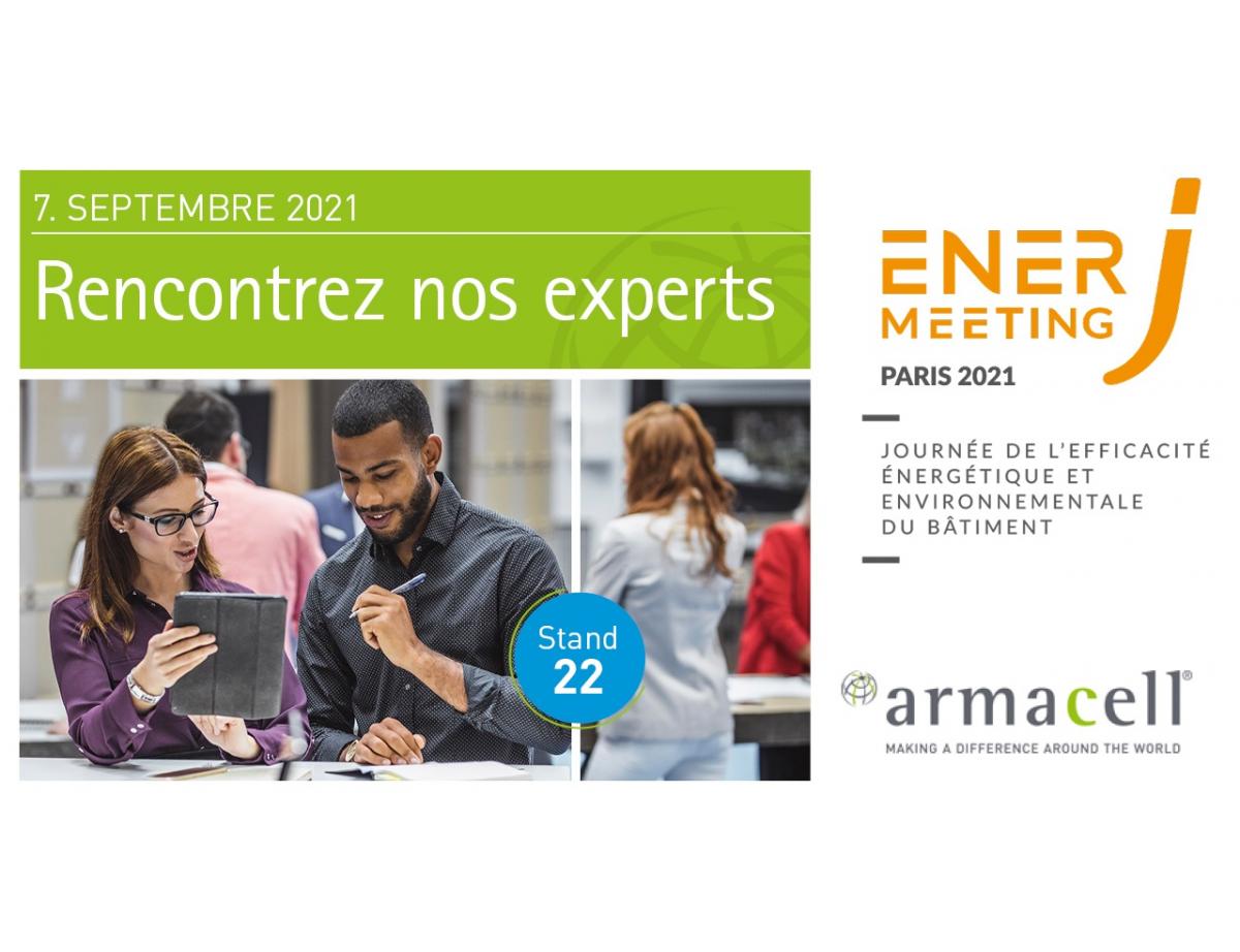 Armacell présente ses innovations durables à EnerJ-meeting Paris 2021