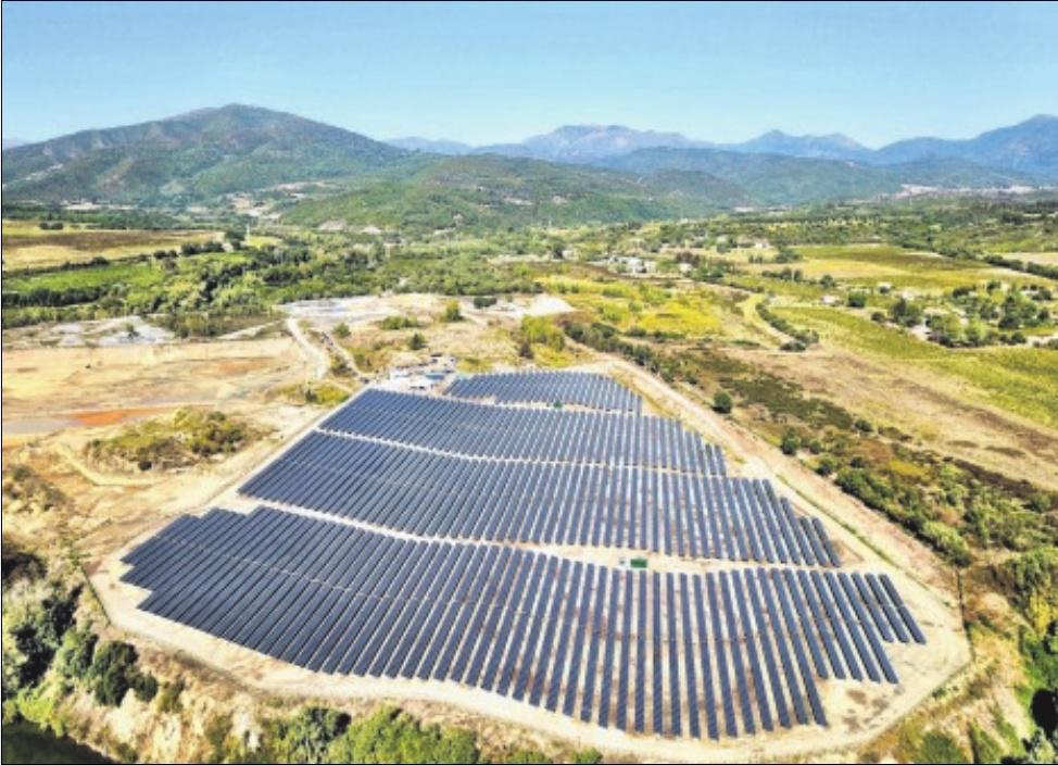 Corsica Sole dote la Corse d'une centrale de stockage d'électricité