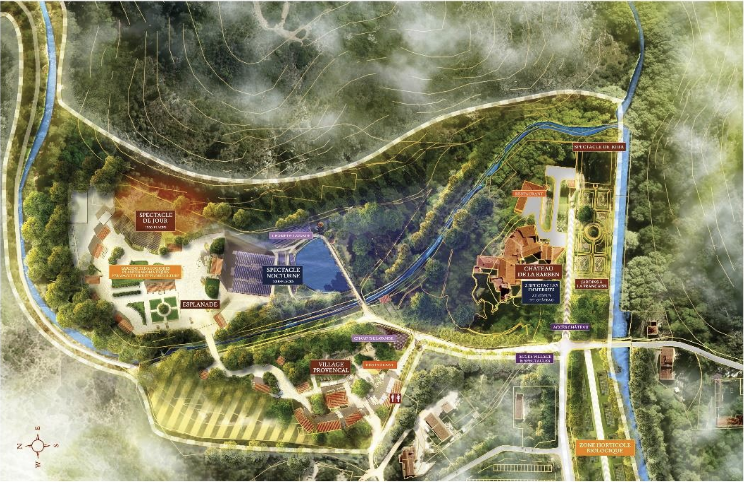 Référé contre le parc à thème provençal Rocher Mistral: les habitants déboutés