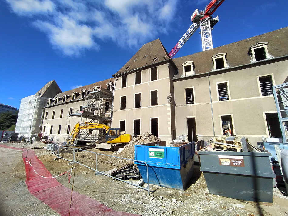 Dijon, la Cité internationale de la gastronomie et du vin sort de terre et sera livrée en 2022