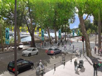 Paris: le projet de réaménagement des quais avance