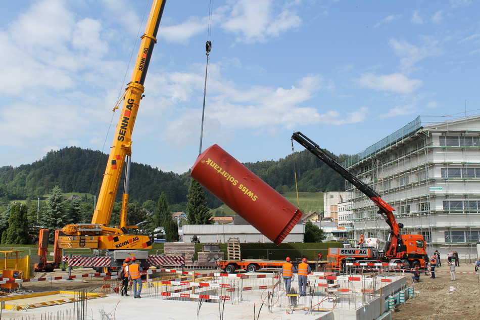 Chaleur renouvelable : couvrir 100% des besoins de chaleur annuels par le solaire thermique