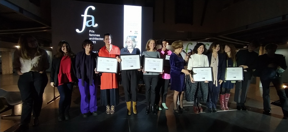 Anne-Françoise Jumeau reçoit le prix « Femme Architecte » 2021 décerné par lARVHA