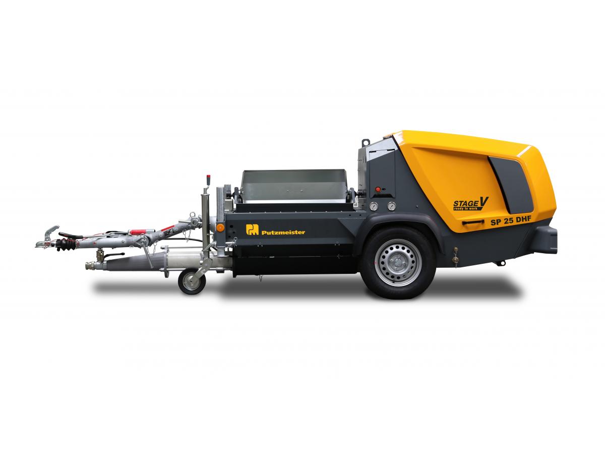 SP 25 DHF  robuste et puissante, pour de grandes quantités de chape liquide